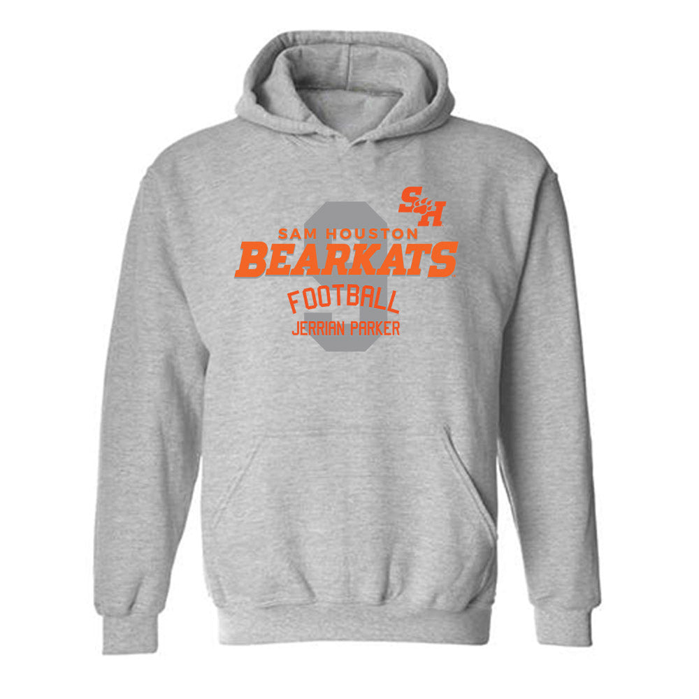 SHSU - NCAA Football : Jerrian Parker - Classic Fashion Shersey Hooded Sweatshirt-0