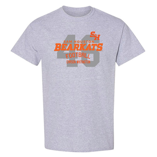SHSU - NCAA Football : Carson Whitington - Classic Fashion Shersey T-Shirt-0