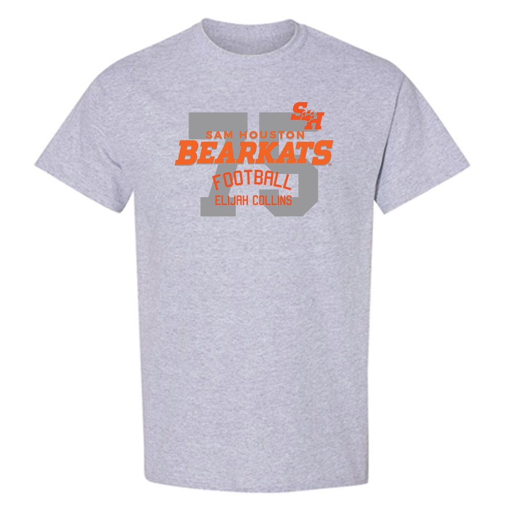SHSU - NCAA Football : Elijah Collins - Classic Fashion Shersey T-Shirt-0