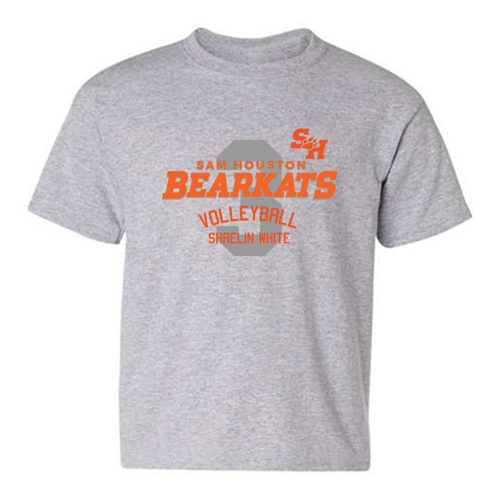 SHSU - NCAA Women's Volleyball : Shaelin White - Classic Fashion Shersey Youth T-Shirt-0