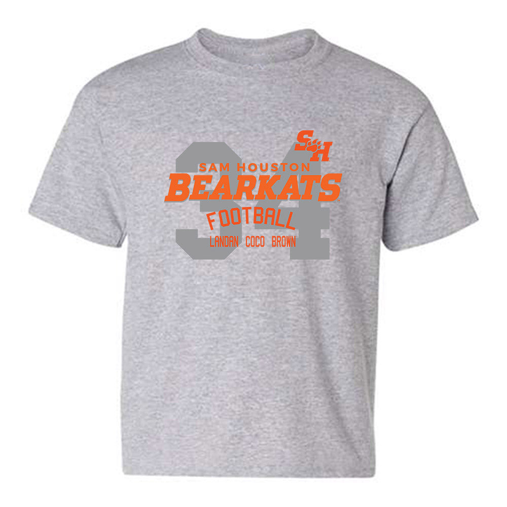 SHSU - NCAA Football : Landan "Coco" Brown - Classic Fashion Shersey Youth T-Shirt-0