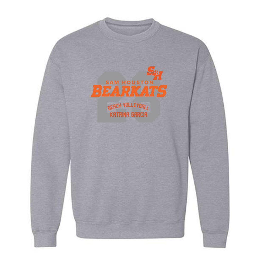 SHSU - NCAA Beach Volleyball : Katrina Garcia - Classic Fashion Shersey Crewneck Sweatshirt-0
