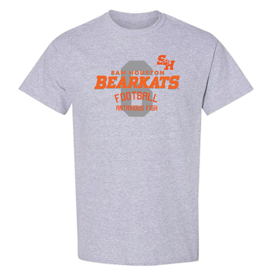 SHSU - NCAA Football : Antavious Fish - Classic Fashion Shersey T-Shirt-0