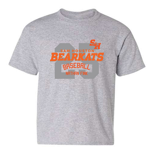 SHSU - NCAA Baseball : Nathan Fink - Classic Fashion Shersey Youth T-Shirt-0