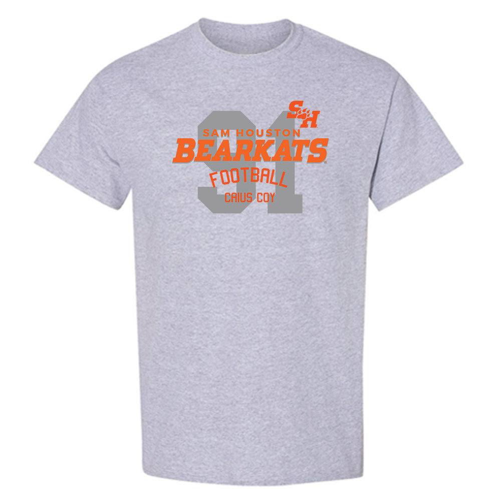 SHSU - NCAA Football : Caius Coy - Classic Fashion Shersey T-Shirt-0