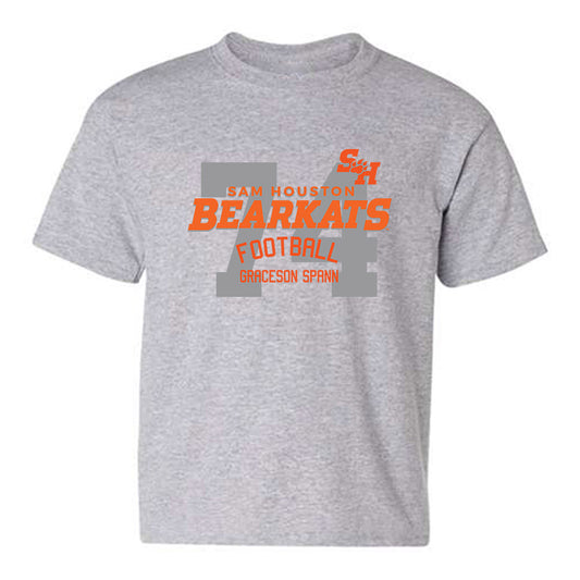 SHSU - NCAA Football : Graceson Spann - Classic Fashion Shersey Youth T-Shirt-0