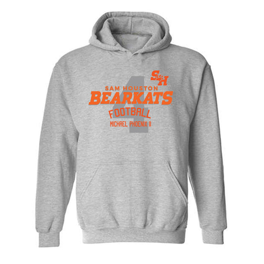 SHSU - NCAA Football : Michael Phoenix II - Classic Fashion Shersey Hooded Sweatshirt-0