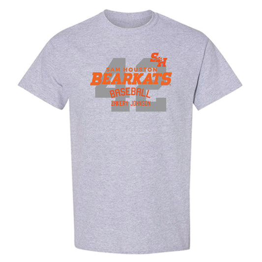 SHSU - NCAA Baseball : Zakery Johnson - Classic Fashion Shersey T-Shirt-0