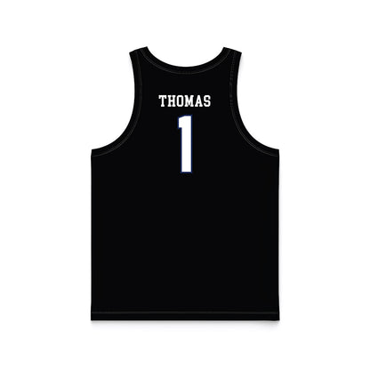 Kent State - NCAA Women's Basketball : Tatiana Thomas - Black Basketball Jersey