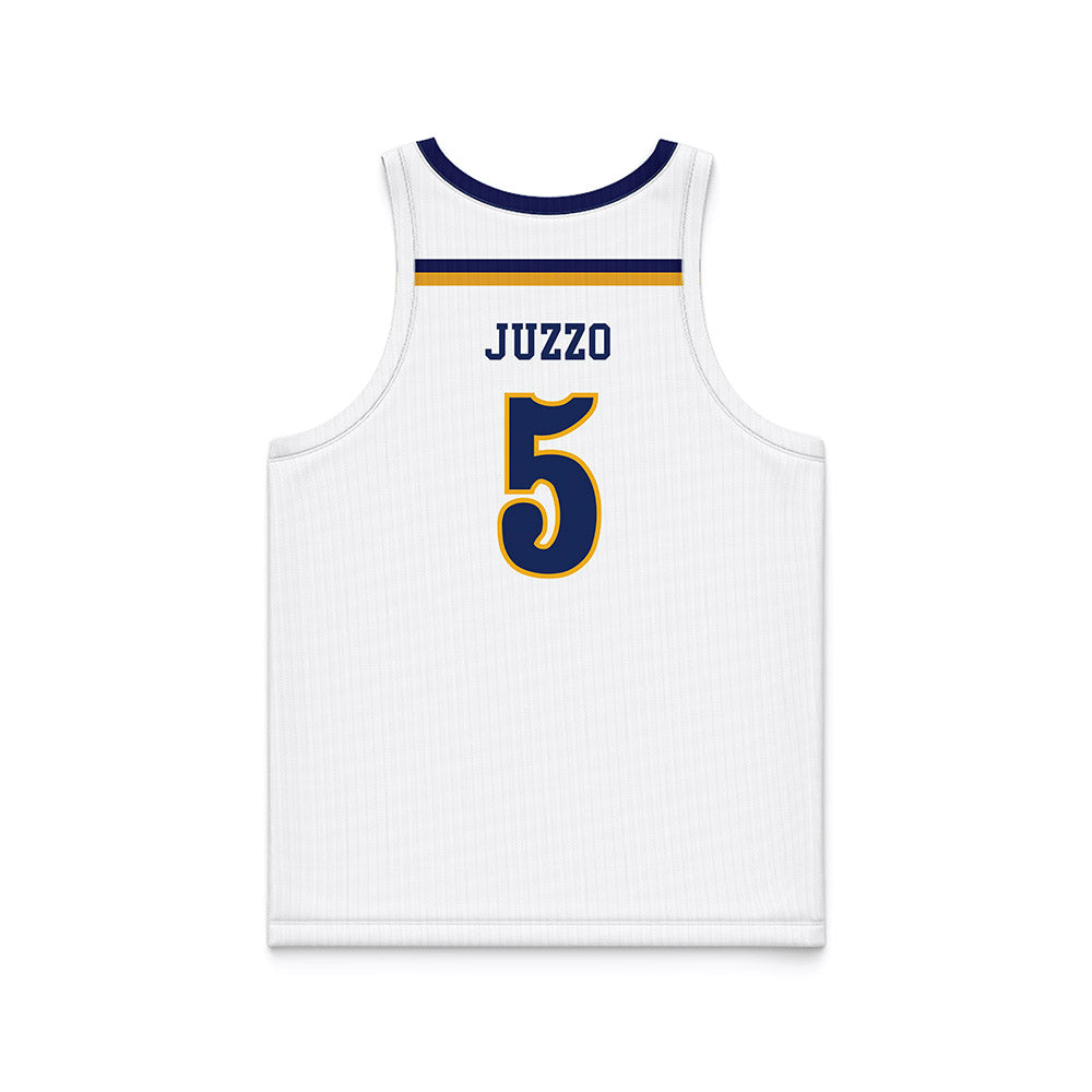 Kent State - NCAA Women's Basketball : Bianca Juzzo - White Basketball Jersey-1
