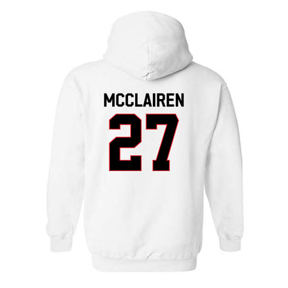 Davidson - NCAA Football : Revis McClairen - Classic Fashion Shersey Hooded Sweatshirt-1