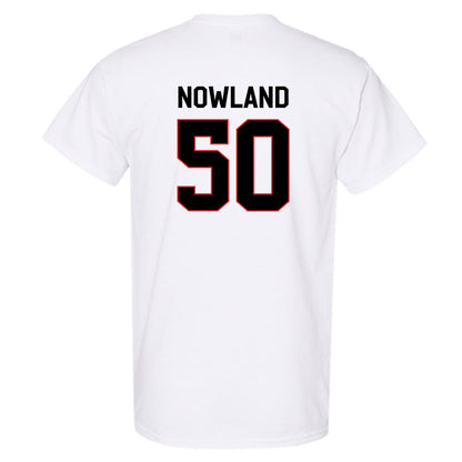 Davidson - NCAA Men's Basketball : John Nowland - Classic Fashion Shersey T-Shirt-1
