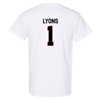 Davidson - NCAA Football : Christian Lyons - Classic Fashion Shersey T-Shirt-1