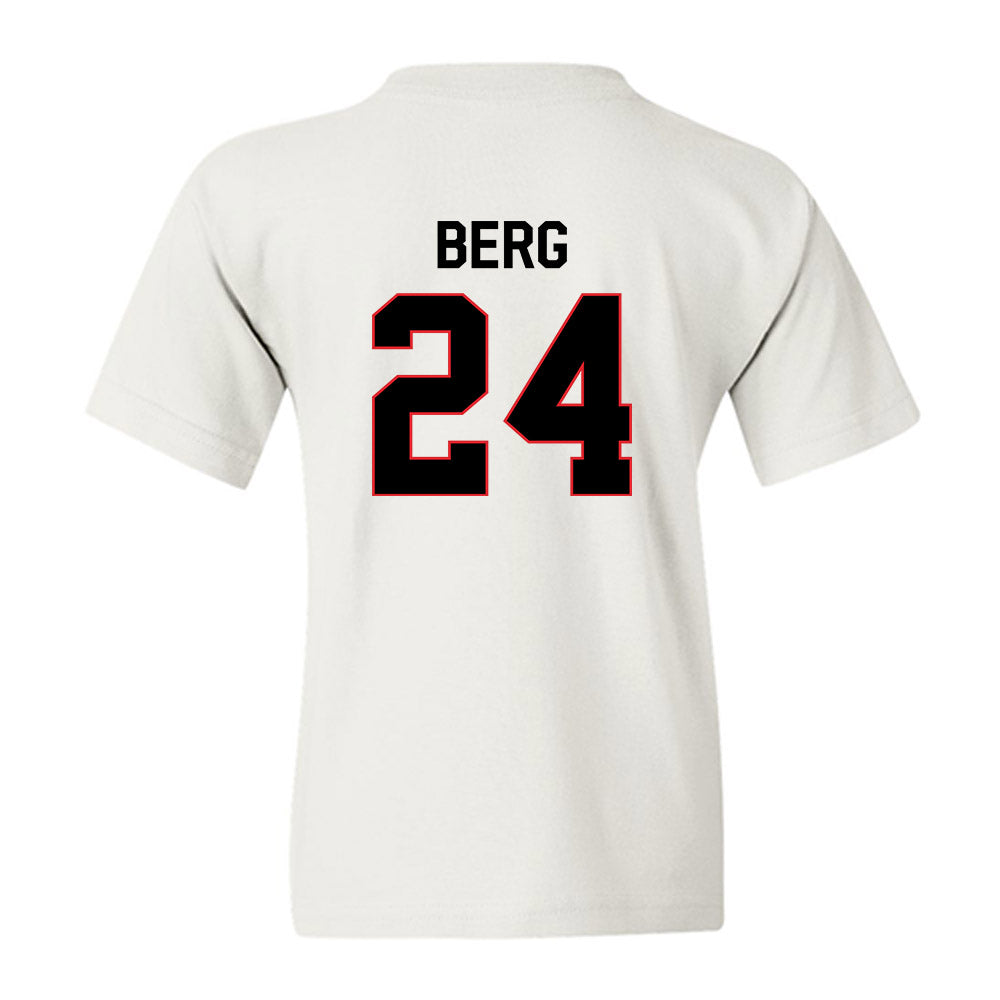 Davidson - NCAA Football : Brodey Berg - Classic Fashion Shersey Youth T-Shirt-1