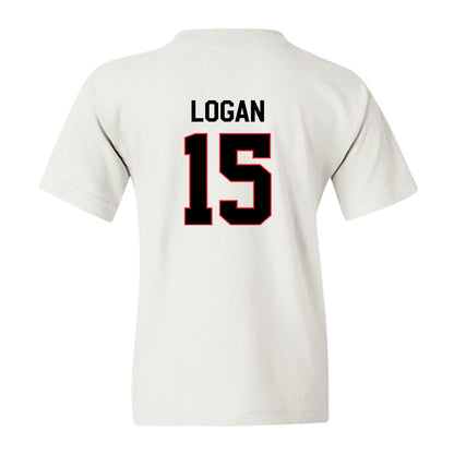 Davidson - NCAA Men's Basketball : Sean Logan - Classic Fashion Shersey Youth T-Shirt-1