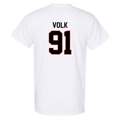 Davidson - NCAA Football : Will Volk - Classic Fashion Shersey T-Shirt-1