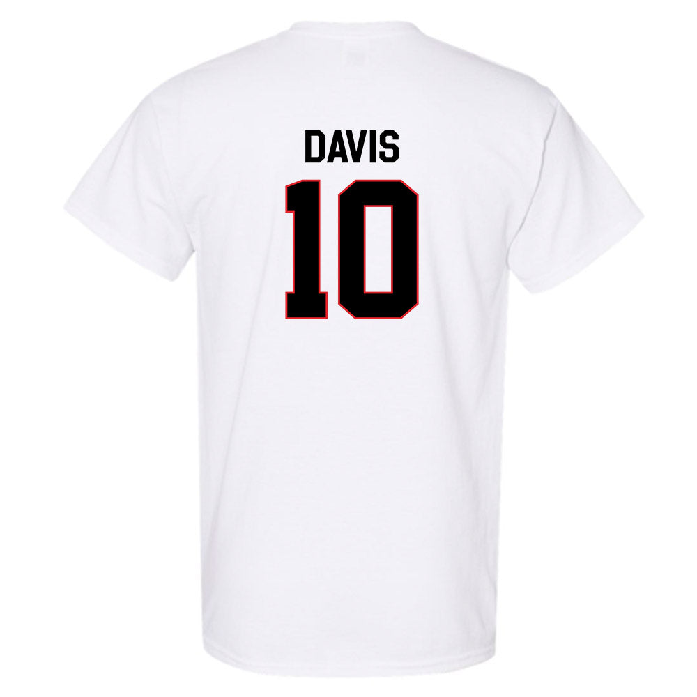 Davidson - NCAA Men's Basketball : Malik Davis - Classic Fashion Shersey T-Shirt-1