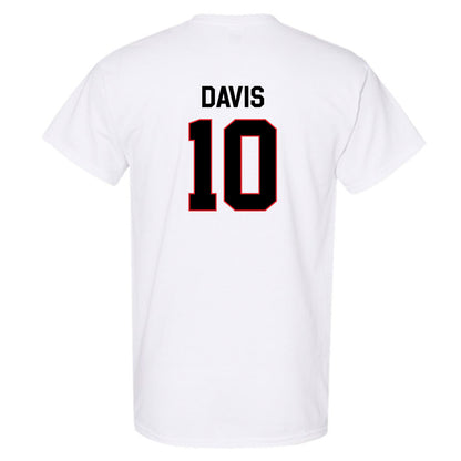 Davidson - NCAA Men's Basketball : Malik Davis - Classic Fashion Shersey T-Shirt-1