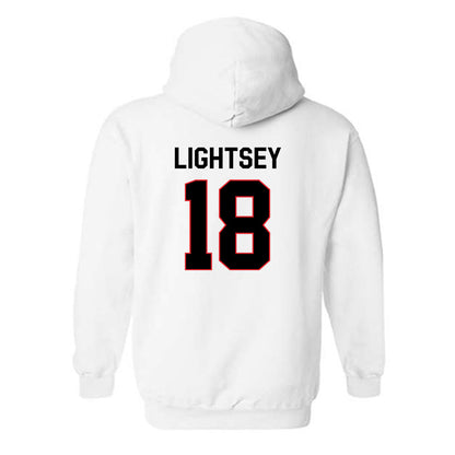 Davidson - NCAA Football : Jacary Lightsey - Classic Fashion Shersey Hooded Sweatshirt