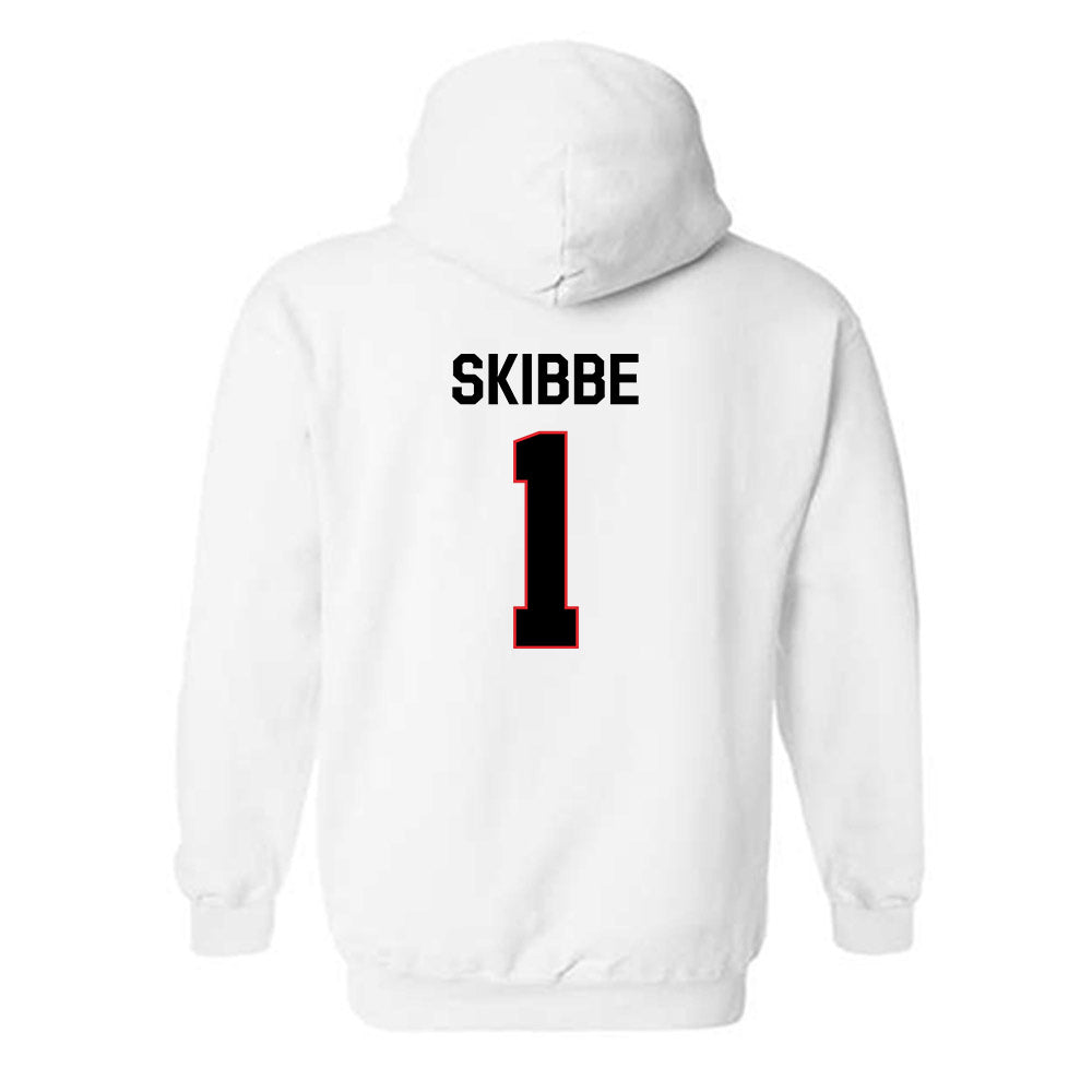 Davidson - NCAA Women's Lacrosse : Jenna Skibbe - Classic Fashion Shersey Hooded Sweatshirt-1