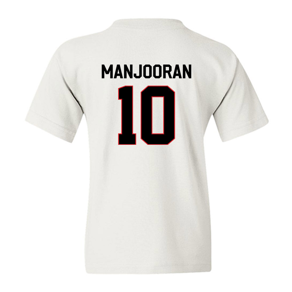 Davidson - NCAA Baseball : Matthew Manjooran - Classic Fashion Shersey Youth T-Shirt-1
