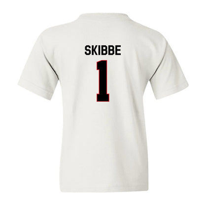 Davidson - NCAA Women's Lacrosse : Jenna Skibbe - Classic Fashion Shersey Youth T-Shirt-1