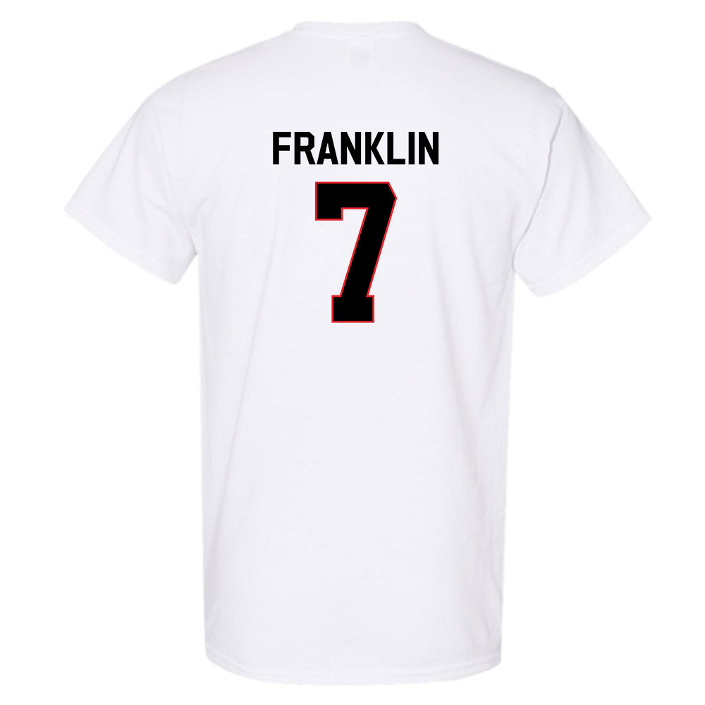 Davidson - NCAA Football : Jim Franklin - Classic Fashion Shersey T-Shirt-1