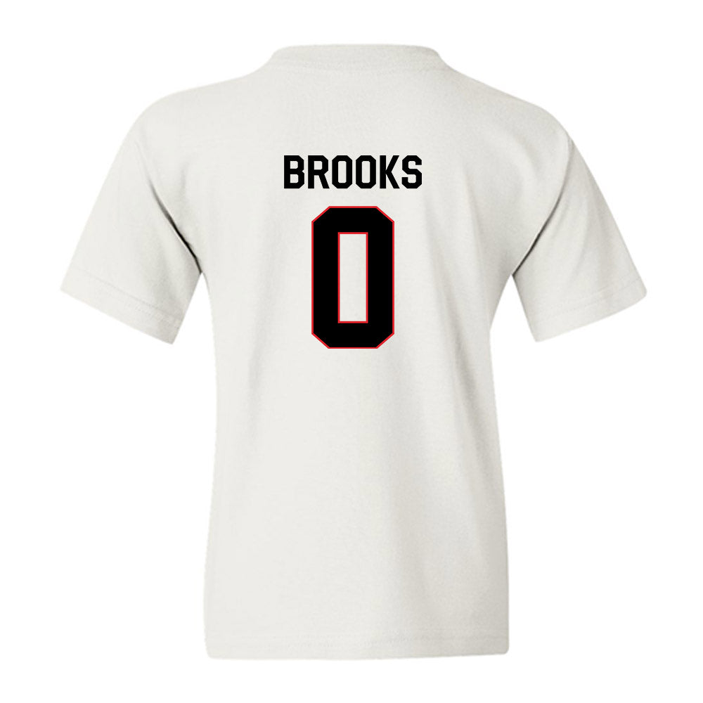 Davidson - NCAA Football : Hunter Brooks - Classic Fashion Shersey Youth T-Shirt-1