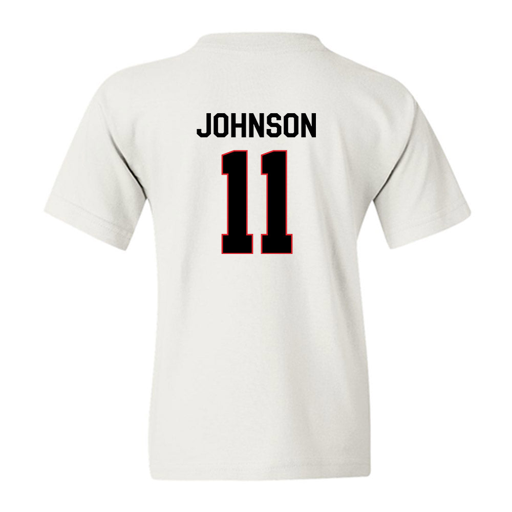 Davidson - NCAA Football : Tre Johnson - Classic Fashion Shersey Youth T-Shirt-1