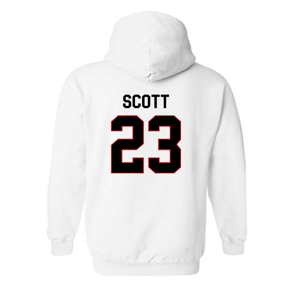 Davidson - NCAA Football : Nakoma Scott - Classic Fashion Shersey Hooded Sweatshirt-1