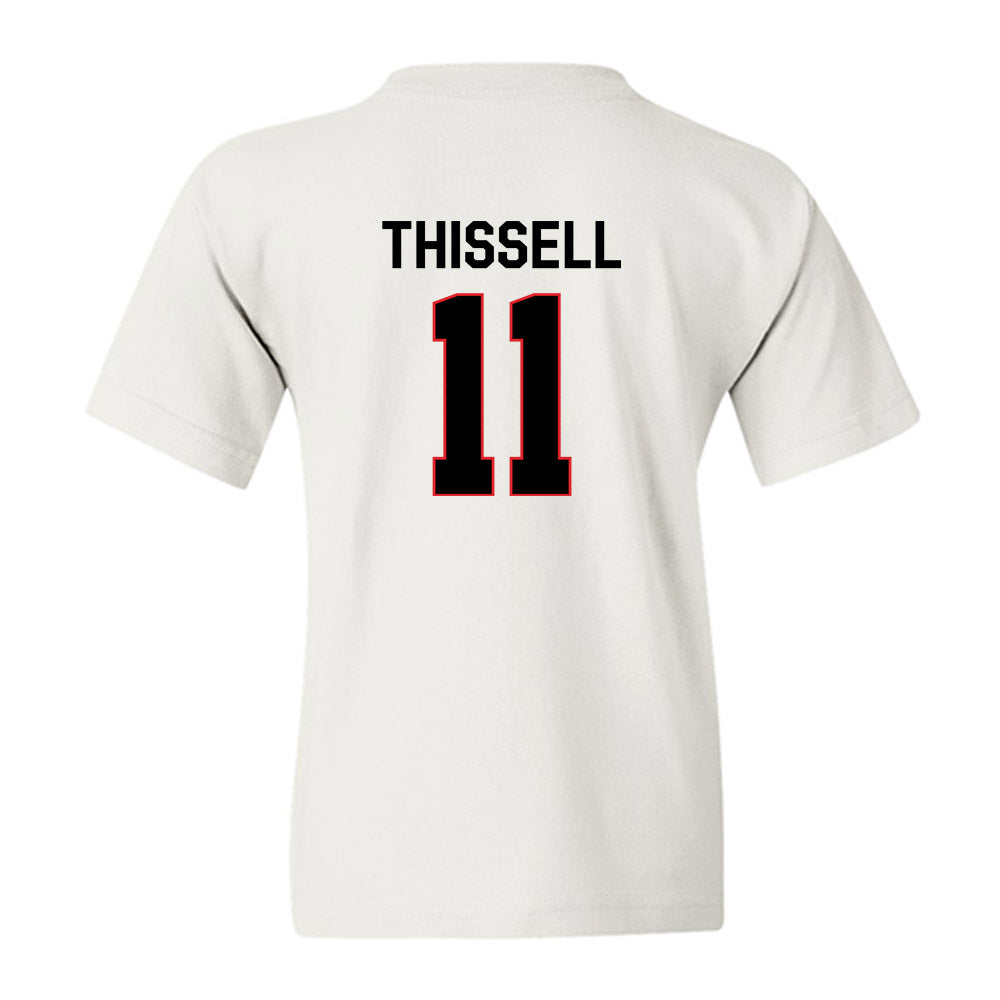 Davidson - NCAA Men's Soccer : Matthew Thissell - Classic Fashion Shersey Youth T-Shirt-1