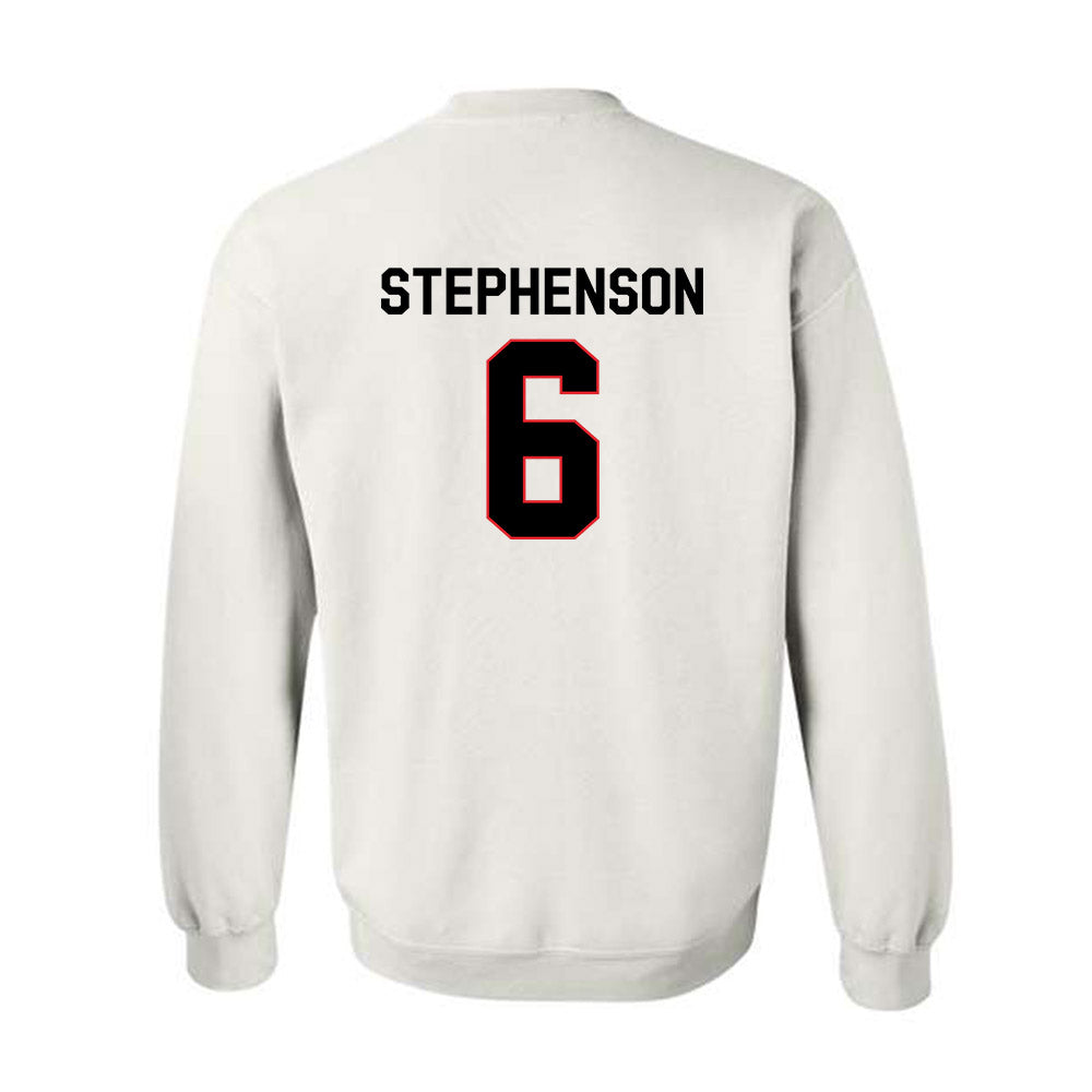 Davidson - NCAA Women's Lacrosse : Skylar Stephenson - Classic Fashion Shersey Crewneck Sweatshirt-1