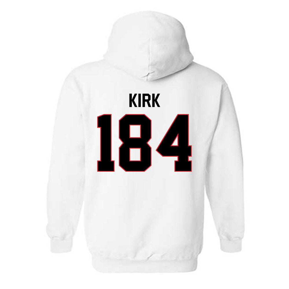 Davidson - NCAA Wrestling : Cody Kirk - Classic Fashion Shersey Hooded Sweatshirt-1