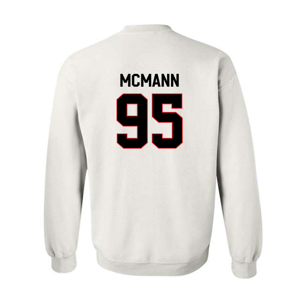 Davidson - NCAA Football : Liam McMann - Classic Fashion Shersey Crewneck Sweatshirt-1