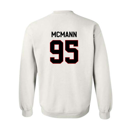 Davidson - NCAA Football : Liam McMann - Classic Fashion Shersey Crewneck Sweatshirt-1