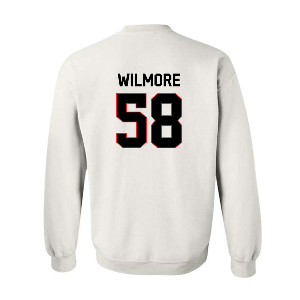 Davidson - NCAA Football : Lincoln Wilmore - Classic Fashion Shersey Crewneck Sweatshirt-1