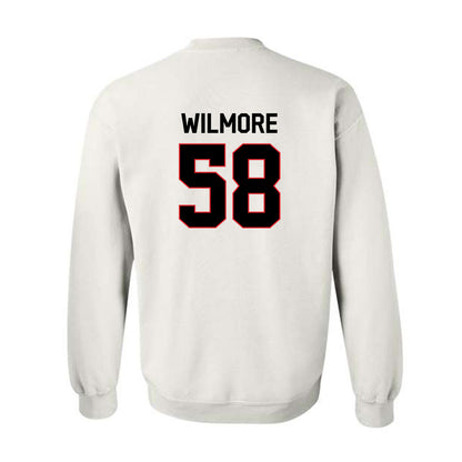 Davidson - NCAA Football : Lincoln Wilmore - Classic Fashion Shersey Crewneck Sweatshirt-1