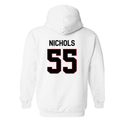 Davidson - NCAA Football : Parker Nichols - Classic Fashion Shersey Hooded Sweatshirt-1