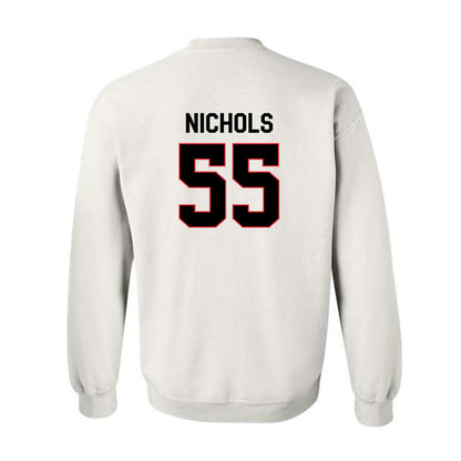 Davidson - NCAA Football : Parker Nichols - Classic Fashion Shersey Crewneck Sweatshirt-1