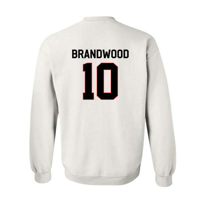 Davidson - NCAA Football : Gavin Brandwood - Classic Fashion Shersey Crewneck Sweatshirt-1