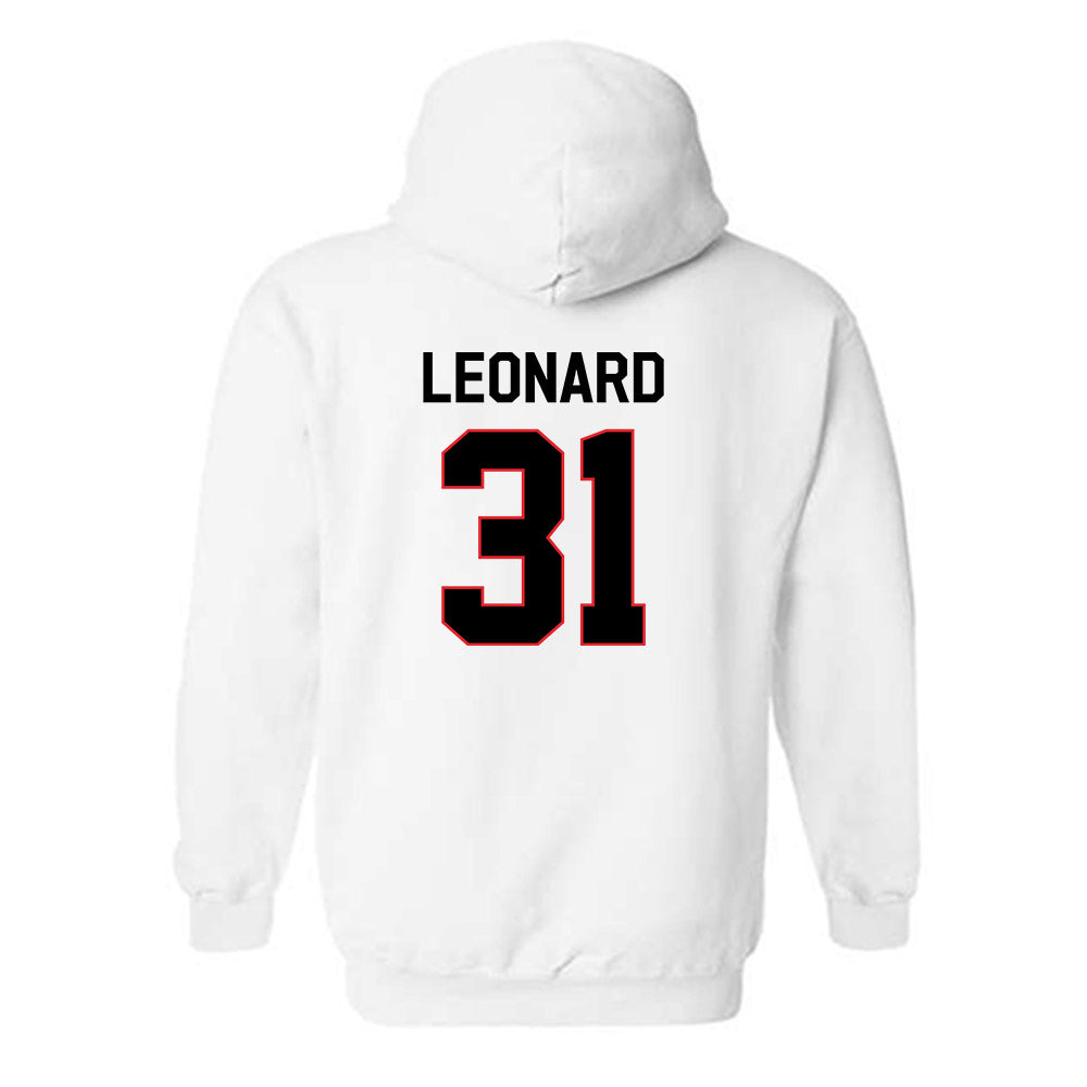 Davidson - NCAA Football : Michael Leonard - Classic Fashion Shersey Hooded Sweatshirt