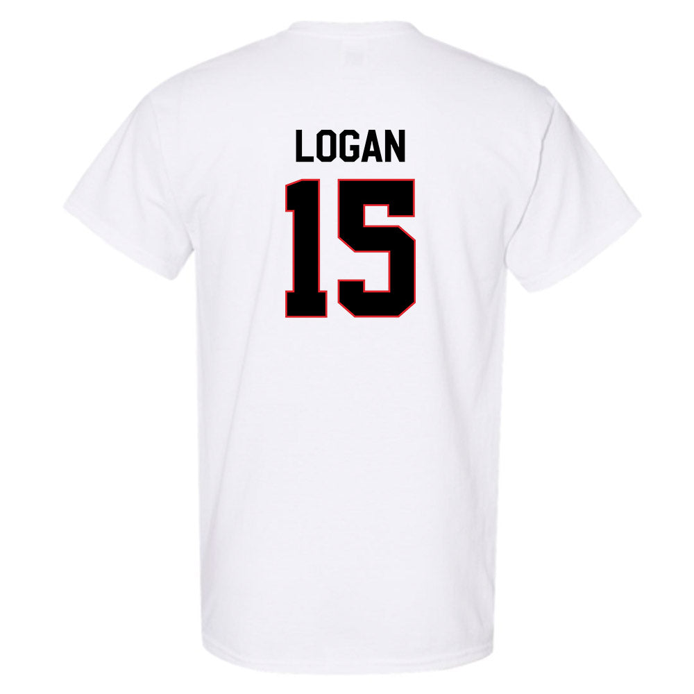 Davidson - NCAA Men's Basketball : Sean Logan - Classic Fashion Shersey T-Shirt-1