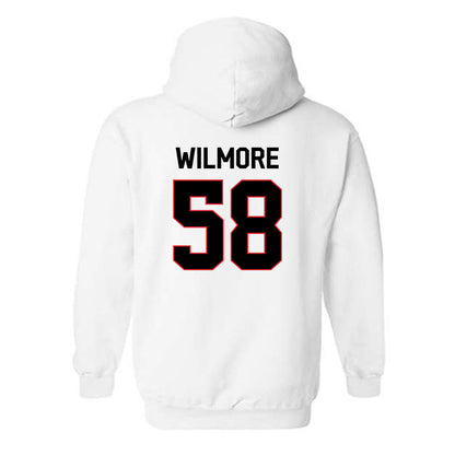 Davidson - NCAA Football : Lincoln Wilmore - Classic Fashion Shersey Hooded Sweatshirt-1