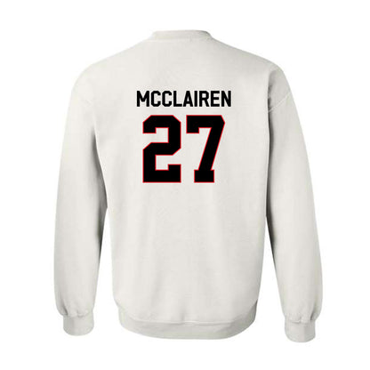 Davidson - NCAA Football : Revis McClairen - Classic Fashion Shersey Crewneck Sweatshirt-1