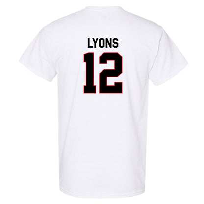 Davidson - NCAA Football : Christian Lyons - Classic Fashion Shersey T-Shirt-1