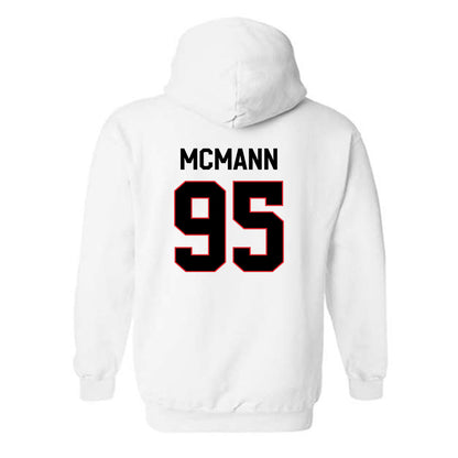 Davidson - NCAA Football : Liam McMann - Classic Fashion Shersey Hooded Sweatshirt-1