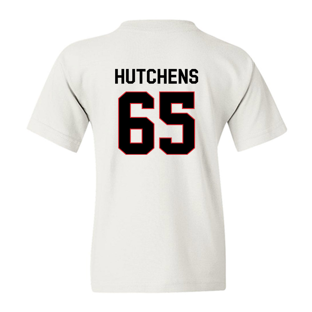 Davidson - NCAA Football : Russell Hutchens - Classic Fashion Shersey Youth T-Shirt-1