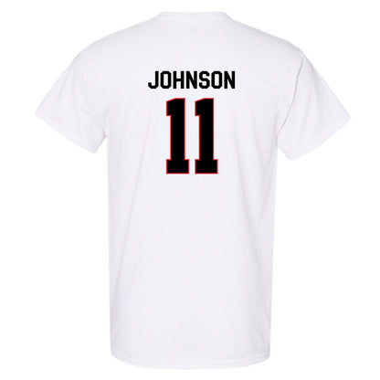 Davidson - NCAA Football : Tre Johnson - Classic Fashion Shersey T-Shirt-1