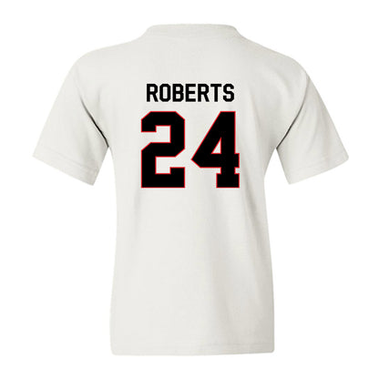 Davidson - NCAA Men's Basketball : JaQualon Roberts - Classic Fashion Shersey Youth T-Shirt-1