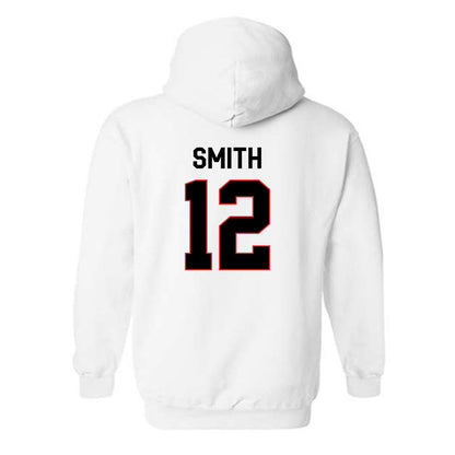 Davidson - NCAA Women's Basketball : Ezra Smith - Classic Fashion Shersey Hooded Sweatshirt-1